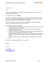 RFP Cover Letter Guide & Tips | Responsive