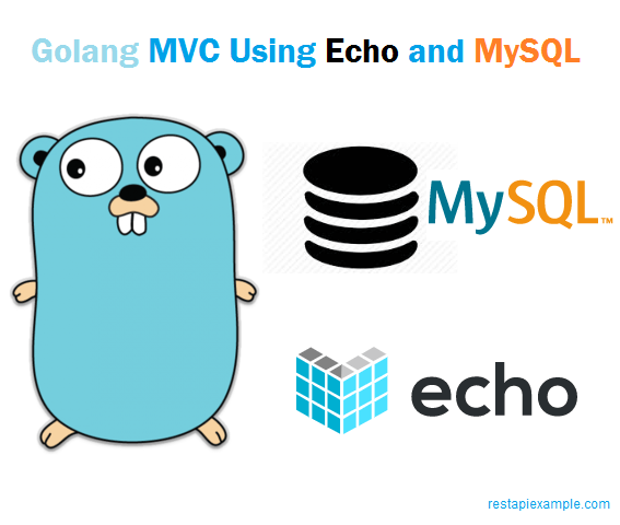 Simple MVC Example Using Golang Echo and MySQL