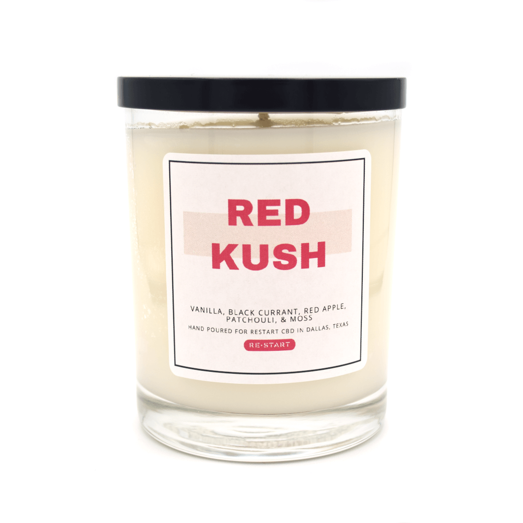 RESTART RED KUSH CANDLE RESTART CBD