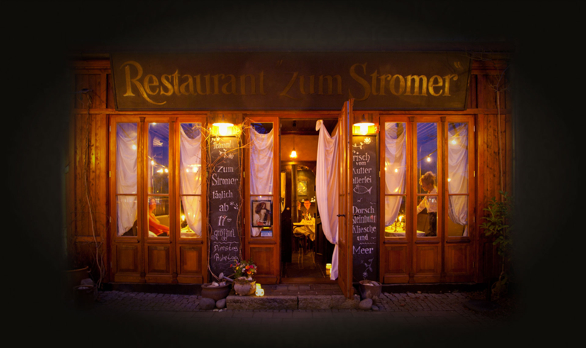 Lecker und preiswert Essen im Restaurant "ZUM STROMER" in Rostock