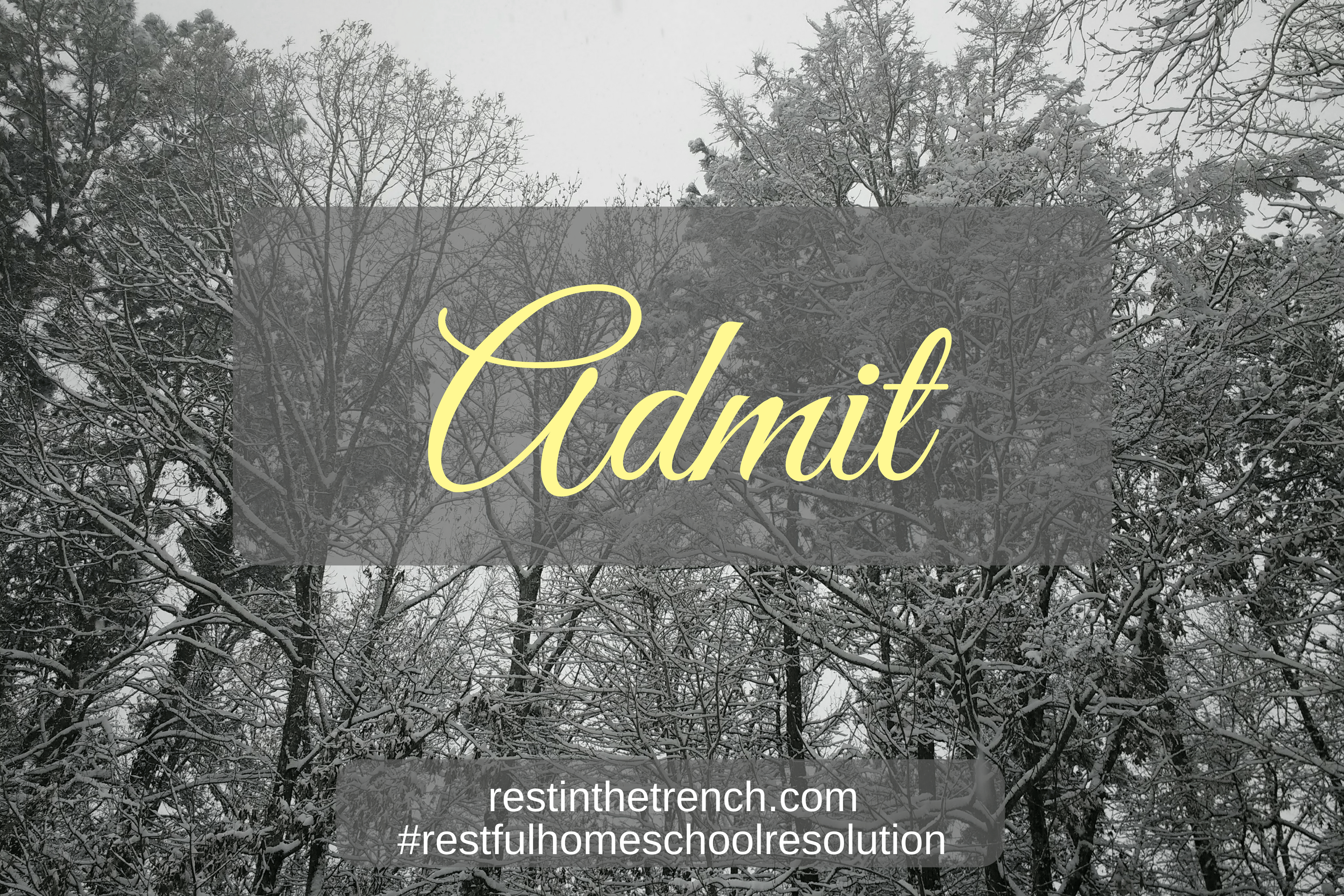 One step in your commitment to seek Jesus first for a restful homeschool.