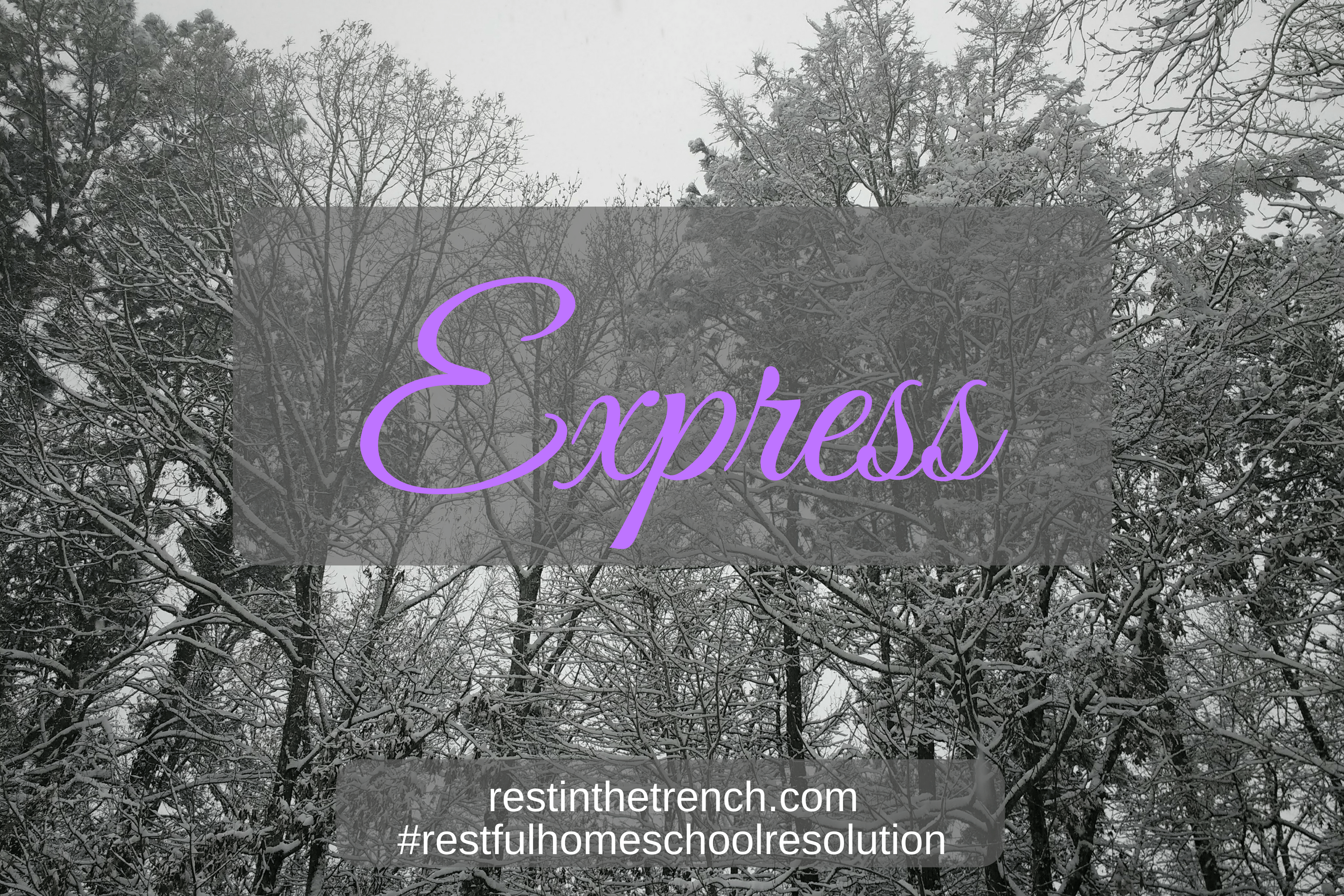 One step in your commitment to seek Jesus first for a restful homeschool.