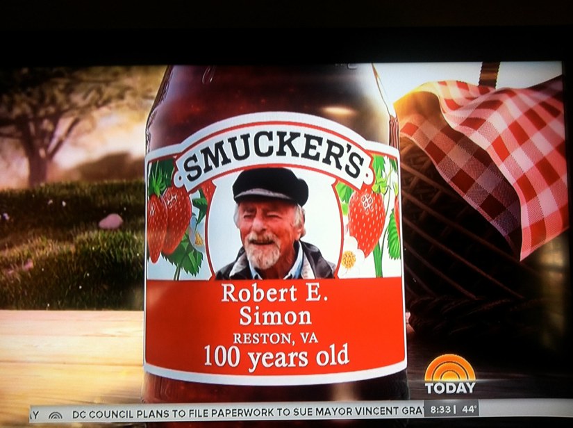 Simon Gets Smuckers Shoutout Reston Now