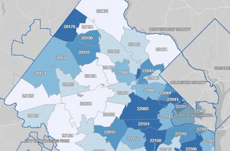 Fairfax County Releases More Zip Code Data on COVID19