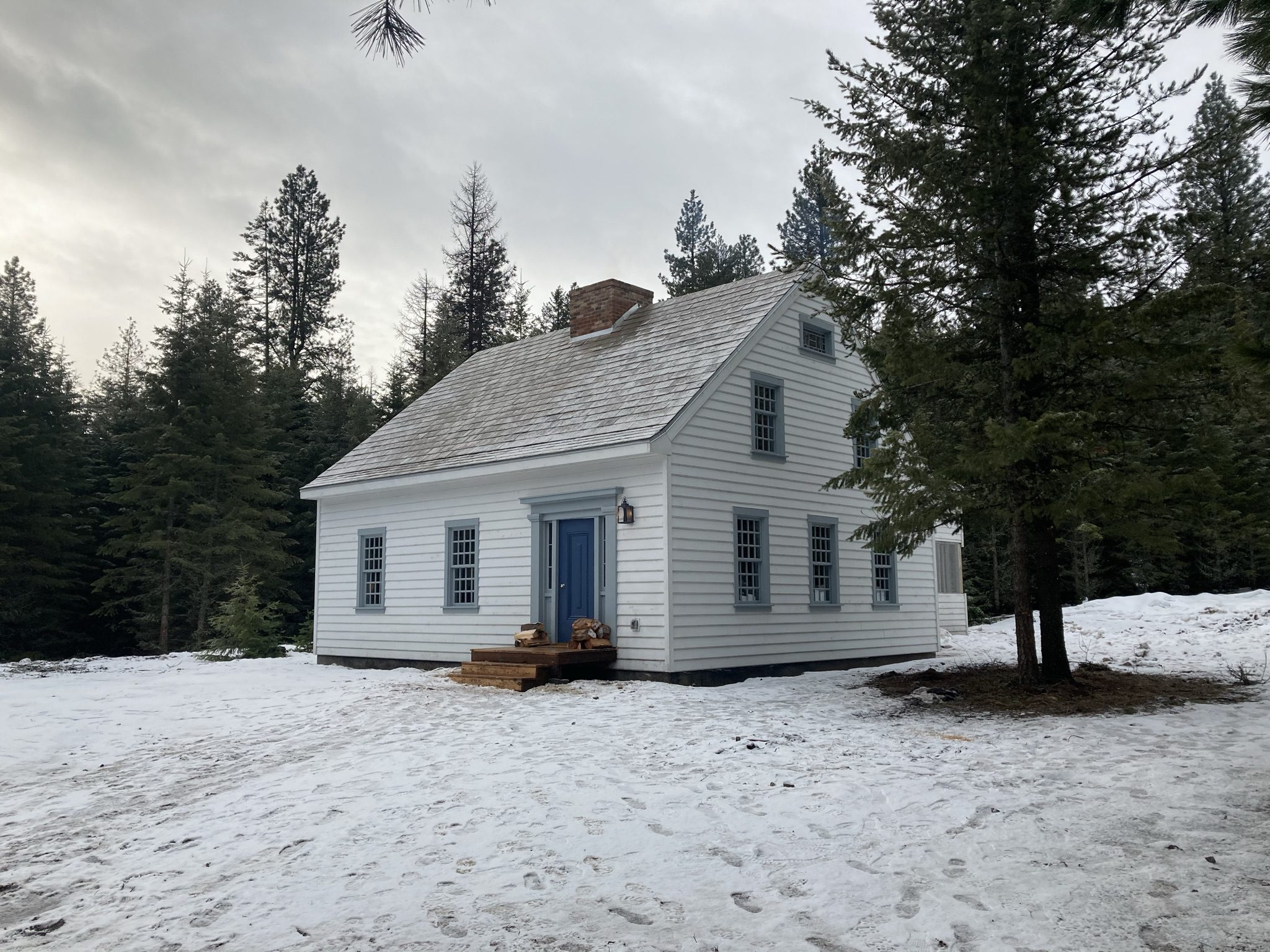 The Peck House Restoration Living