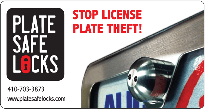 Plate Safe, Anti-Theft License Plate,Tamper Free License Plate