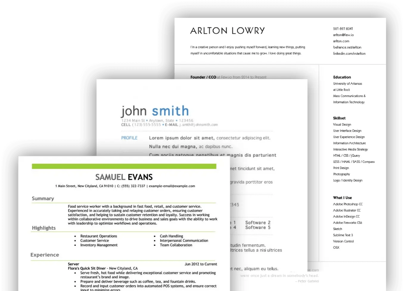 Resume Maker Write an online Resume with our Resume Builder