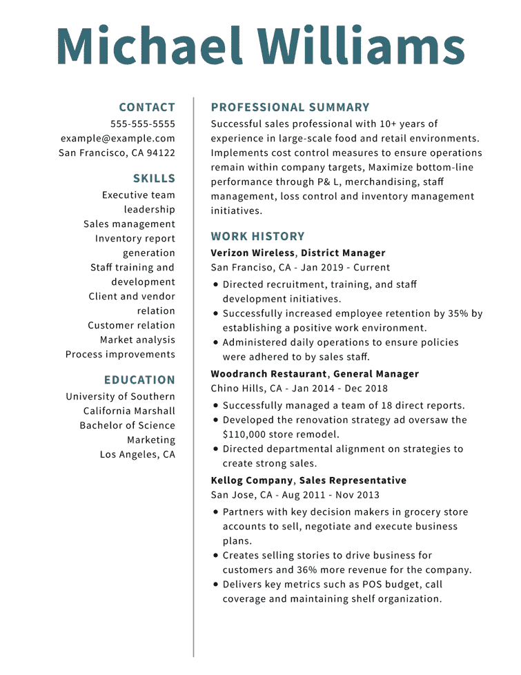 Best Manager Resume Examples To Use in 2023