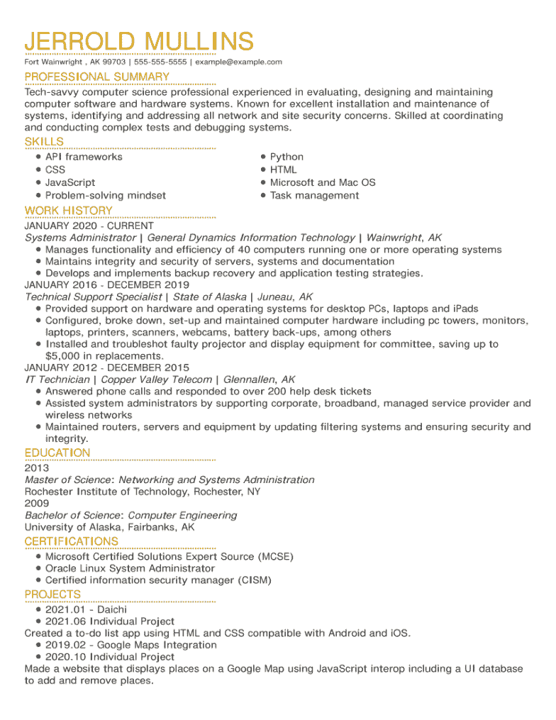 Including Your Programming Projects on a Resume