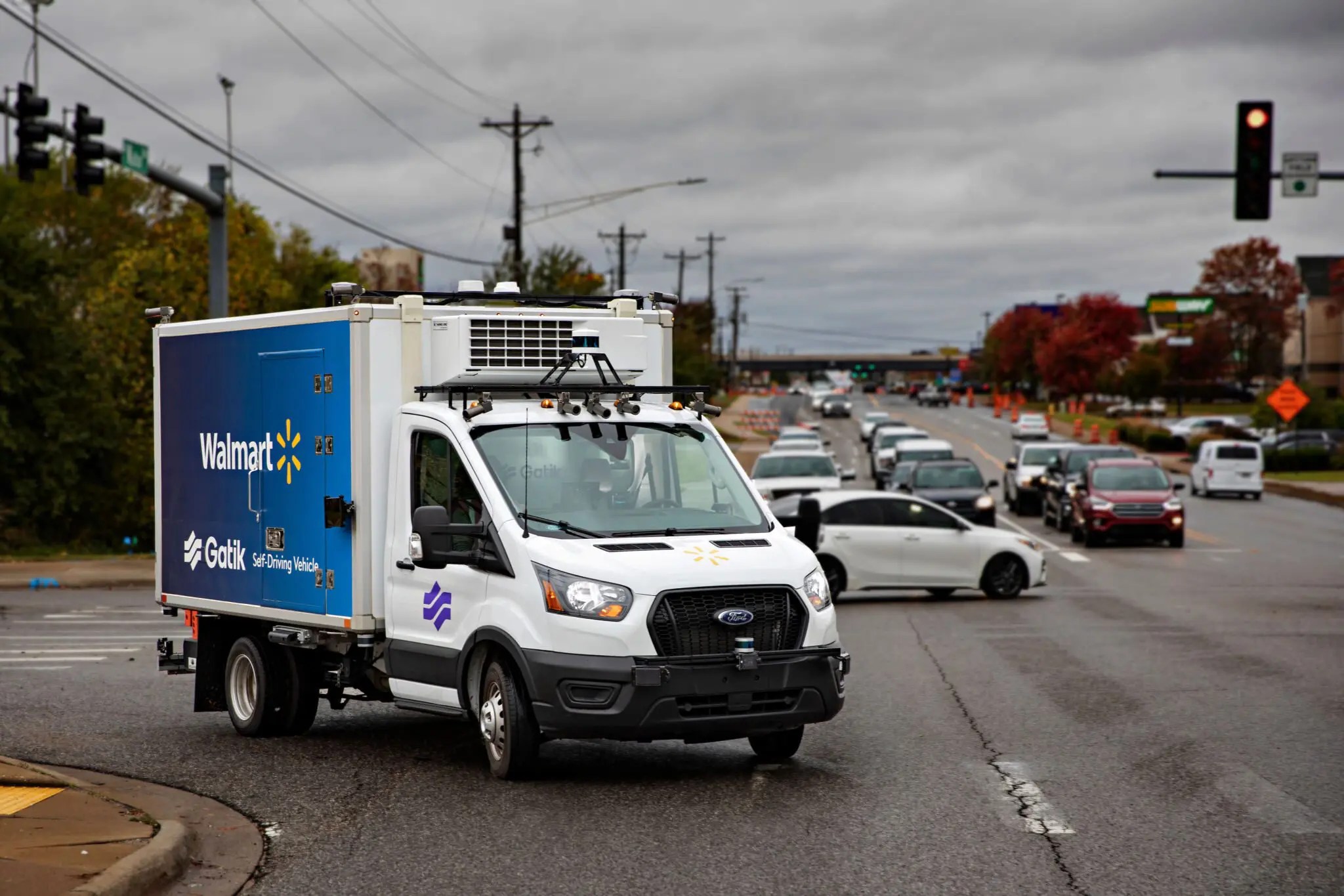 Walmart Delivery Trucks in Bentonville Go Fully Driverless Retail