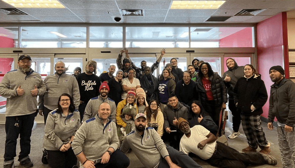 Report Buffalo Target Store Became Refuge for Travelers Stranded by