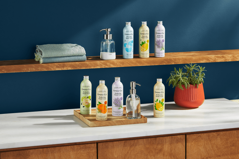 Grove Debuts its EcoFriendly Products at Walmart, Expands Amazon