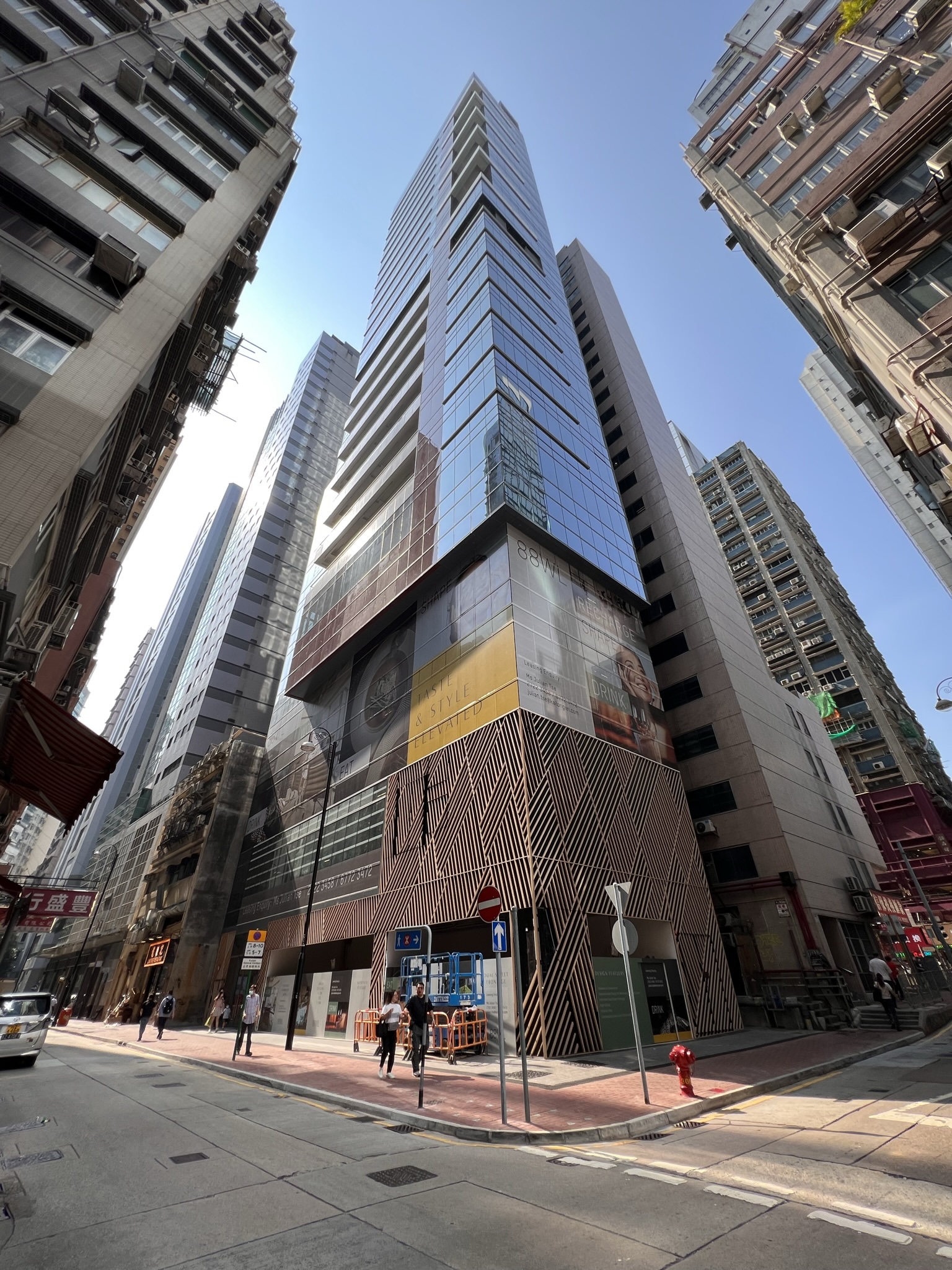 Brandnew landmark 25storey Grade A commercial building Sheung Wan