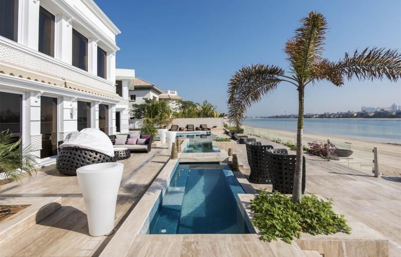 For Sale Seven Bedroom Villa on the Palm Jumeirah The Real Estate