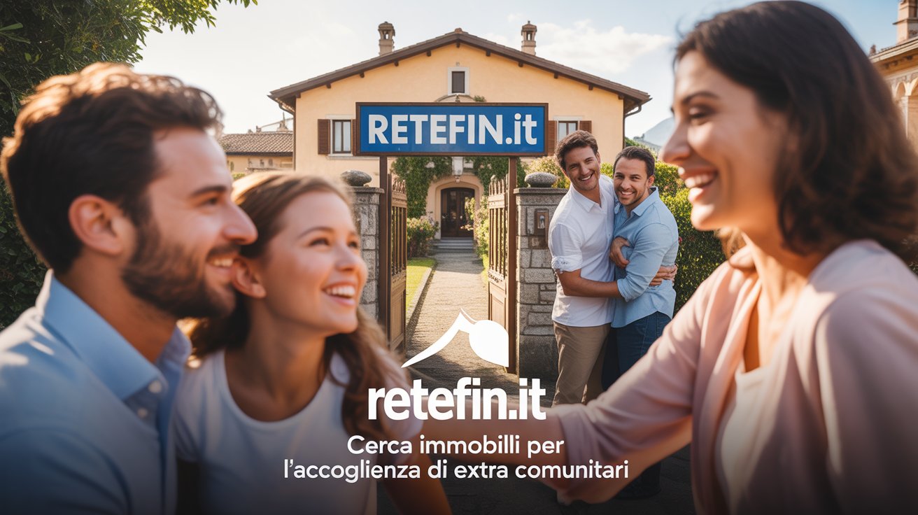 Retefin cerca strutture in locazione per l’accoglienza: Una Risposta Professionale e Strutturata all’Accoglienza degli Extra Comunitari in Italia – Retefin.it