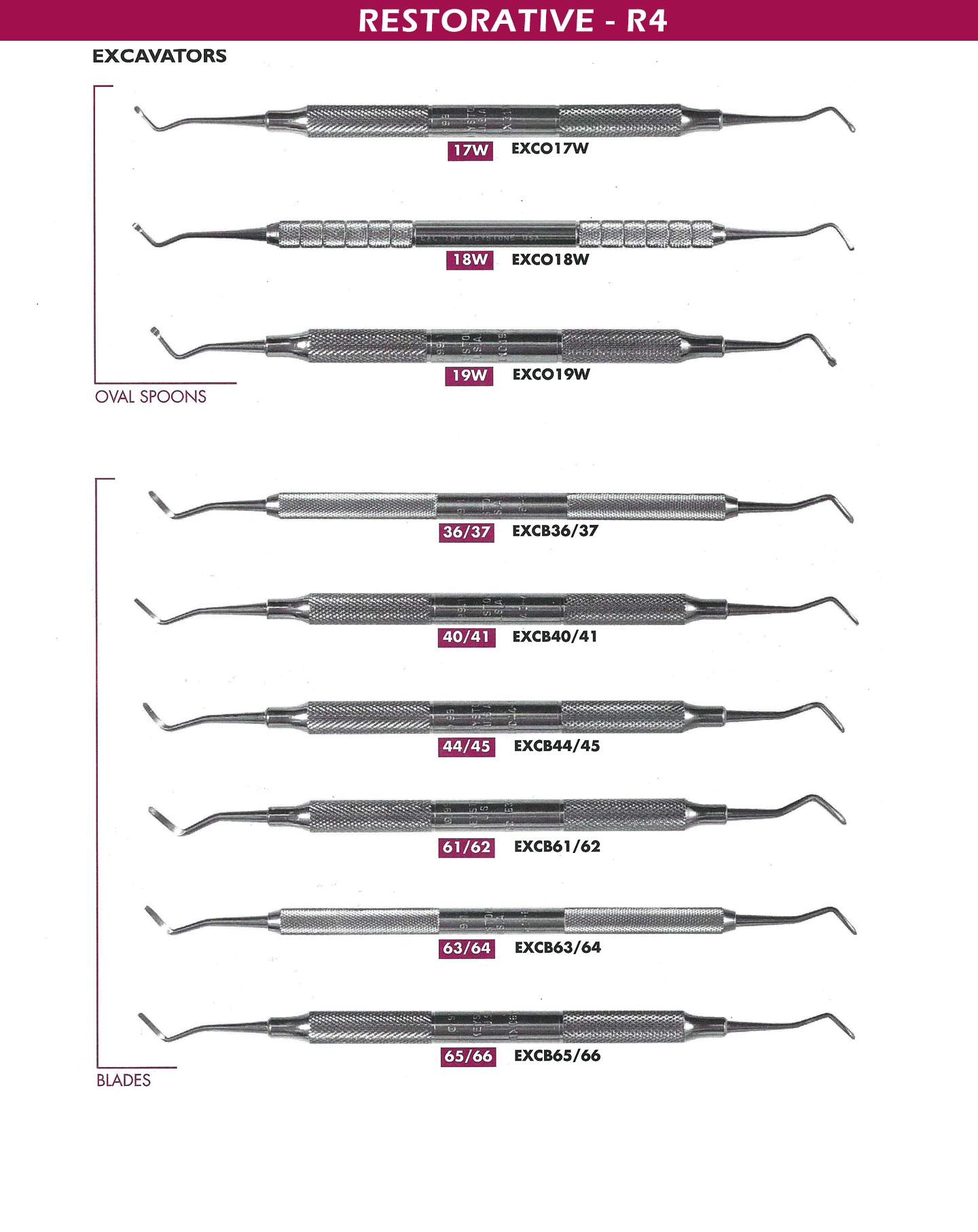 Dental Instruments Scalers, Curettes, Probes and Mirrors