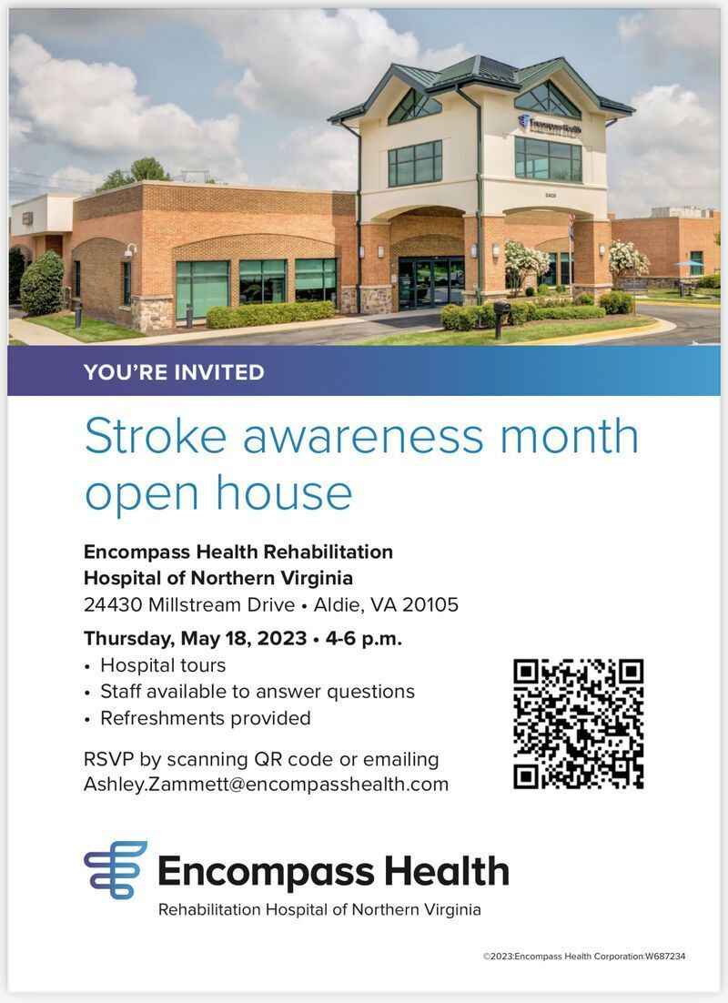 Stroke Awareness Month Event Health Rehabilitation Hospital