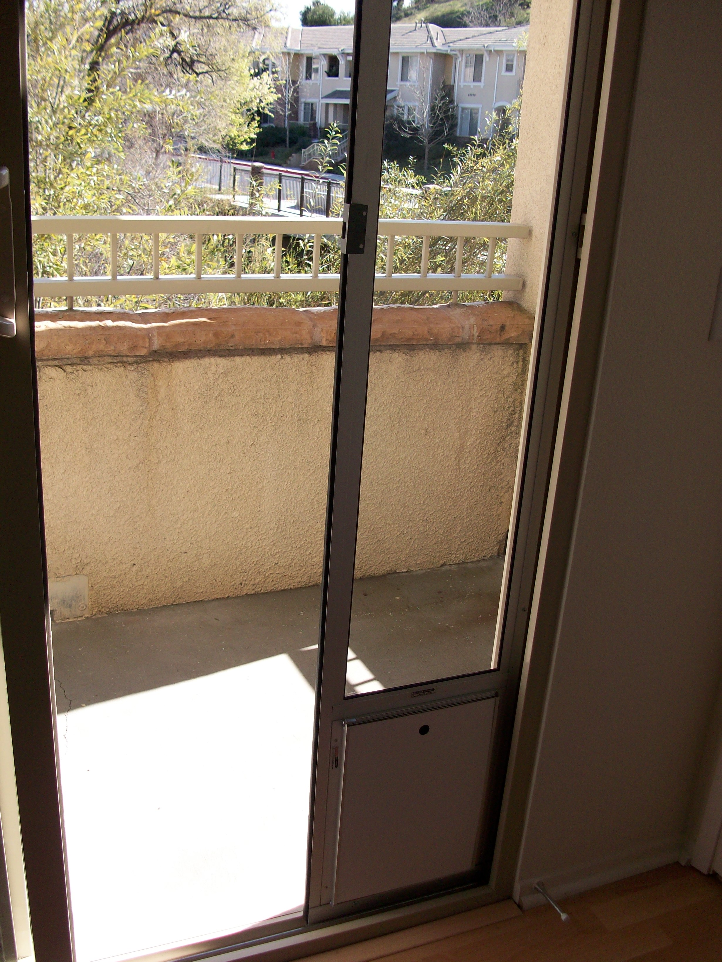 Pet Door panel for sliding screen door Retractable Doors