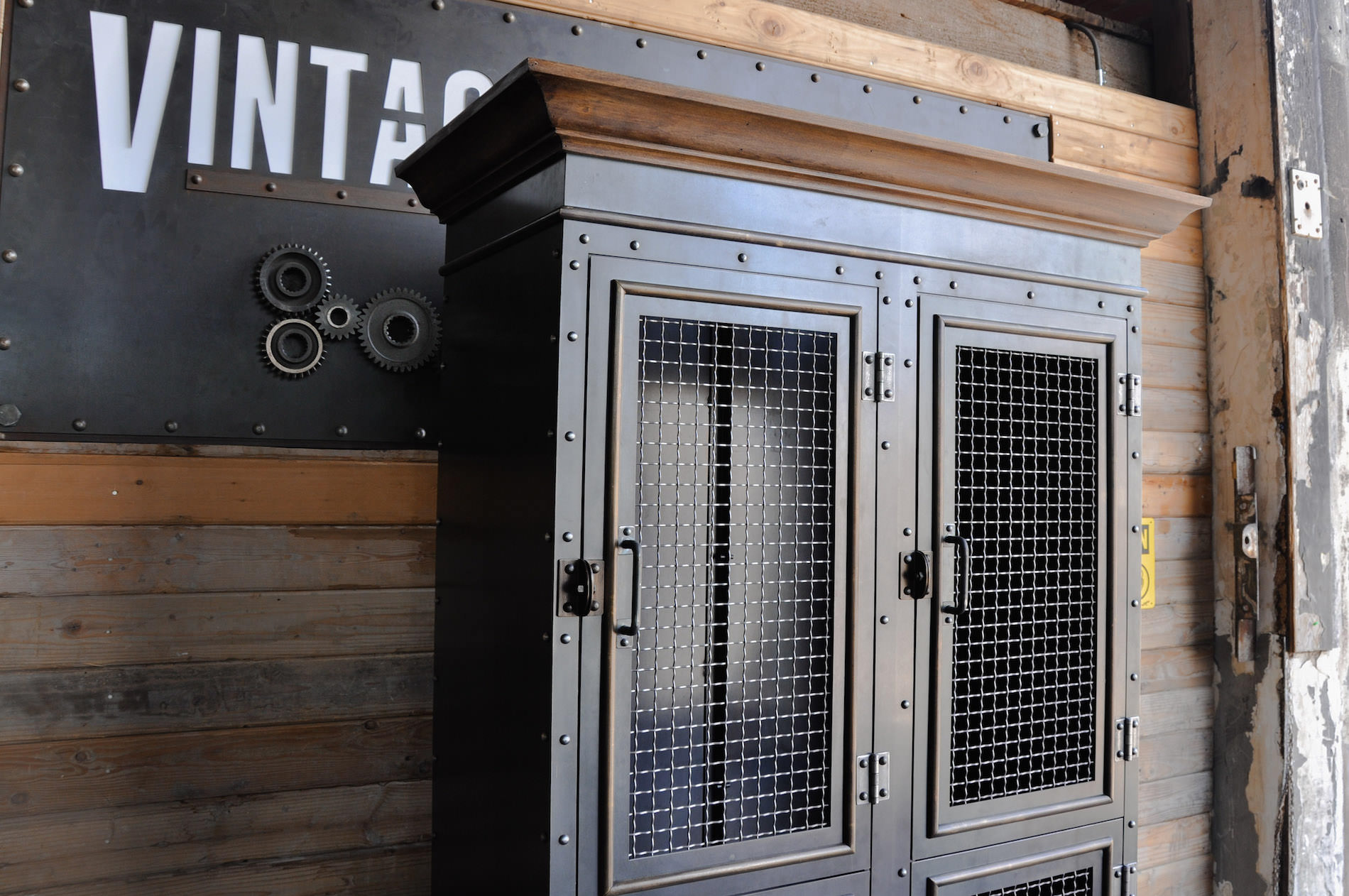 Vintage Industrial Armoire Vintage Industrial Furniture