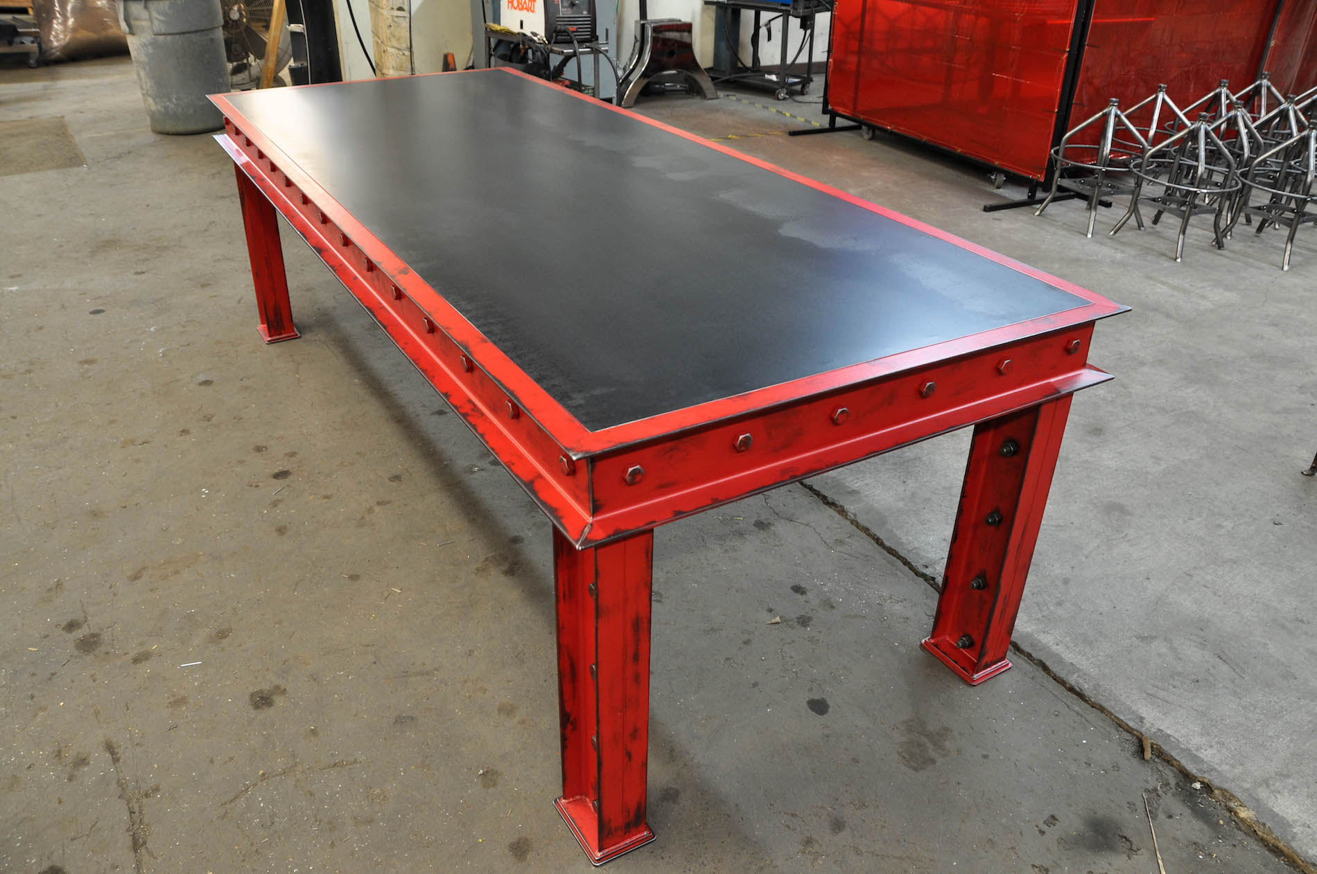 Firehouse Table Vintage Industrial Furniture