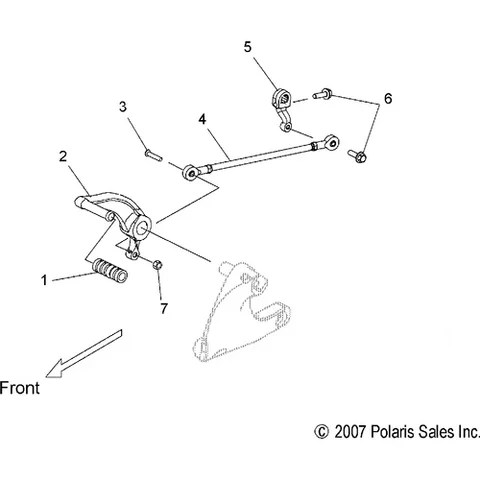Drive Train, Shift Linkage - 2016 Victory High Ball All Options