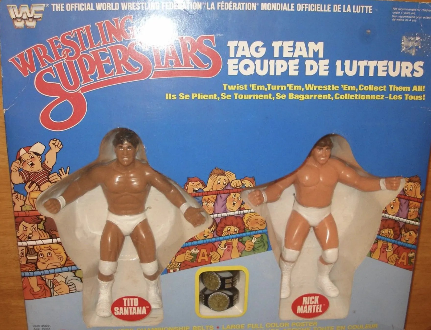 WWF LJN Strike Force Ljn Retro Figure