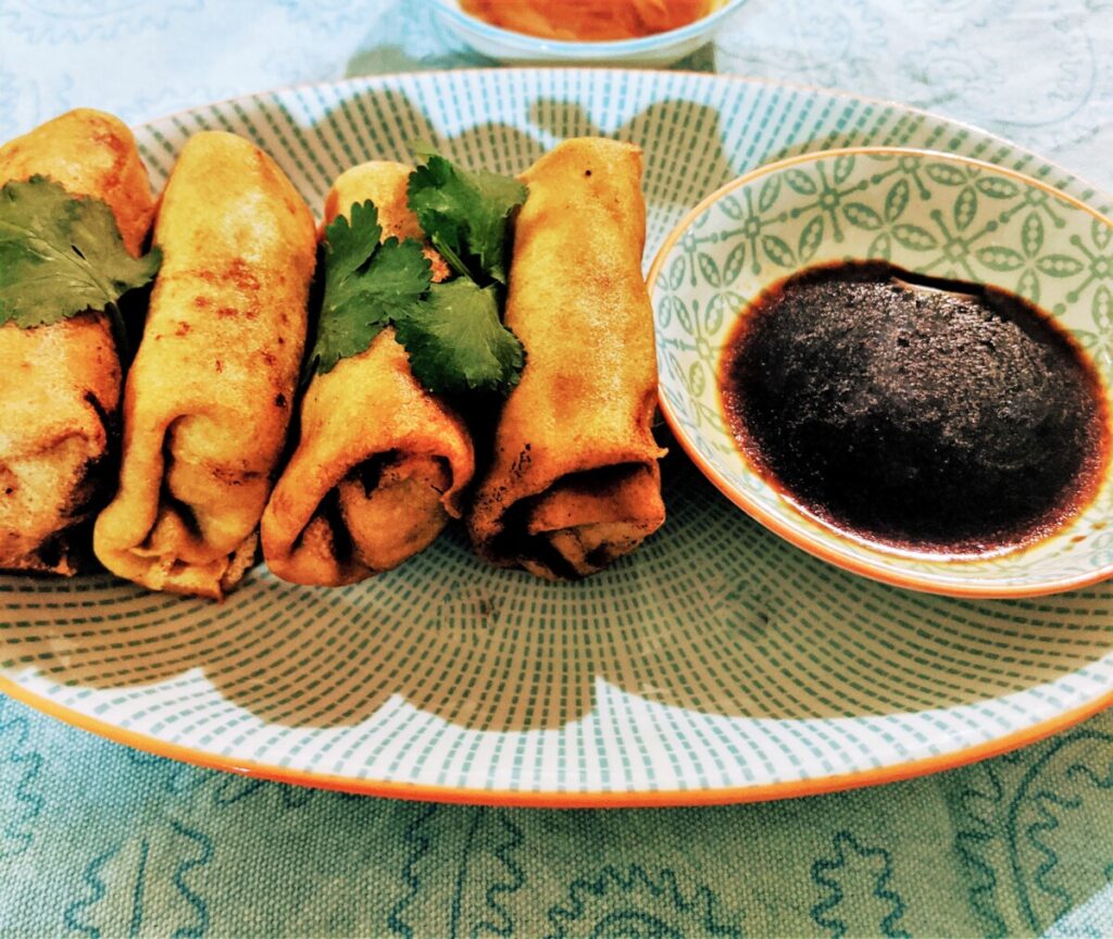 Chinese Pancake Rolls Retro Food For Modern Times