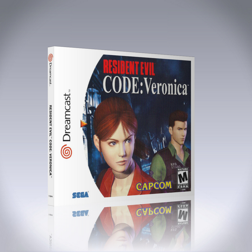 Dreamcast Resident Evil Code Veronica Game Case Retro Game Cases 🕹️