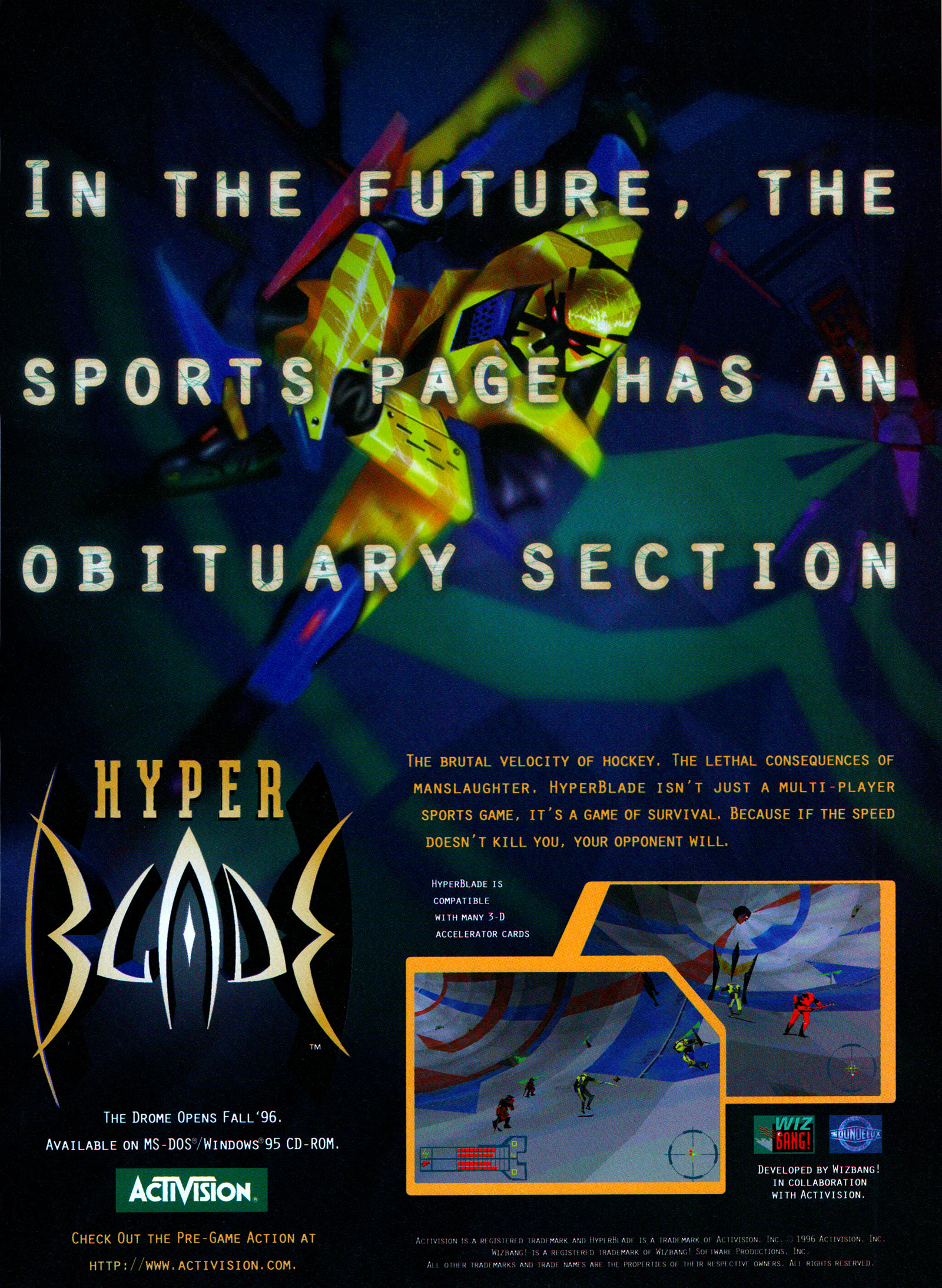 Video Game Ad of the Day HyperBlade
