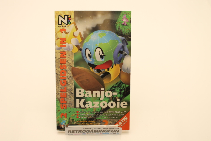 N64 Banjo Kazooie Tips & Cheats Codebook Retro Gaming Fun