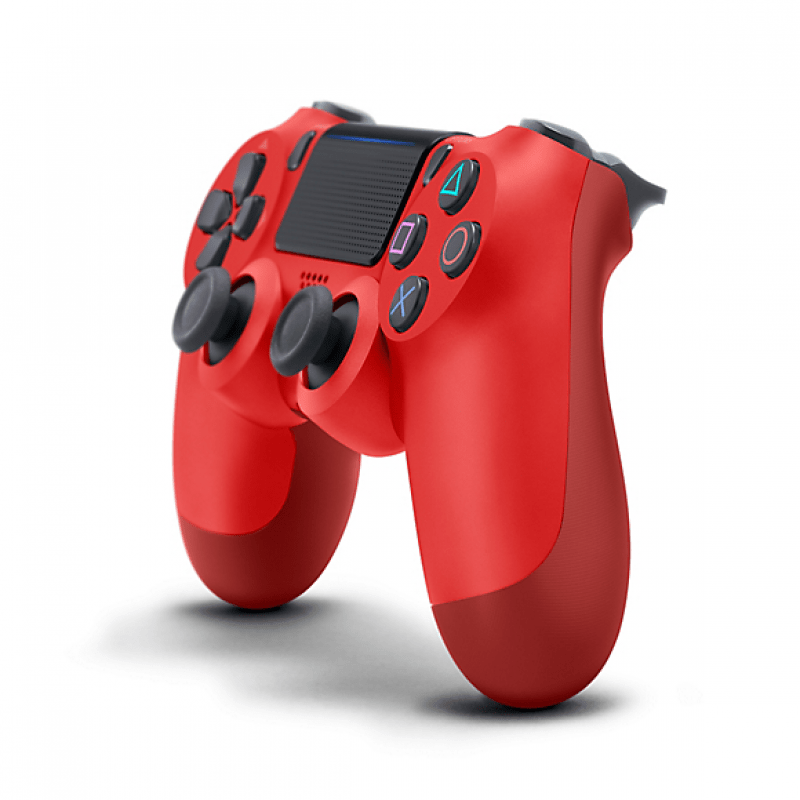 Red Sony PS4 Controller Dualshock 4 Style Wireless Controller in Magma Red