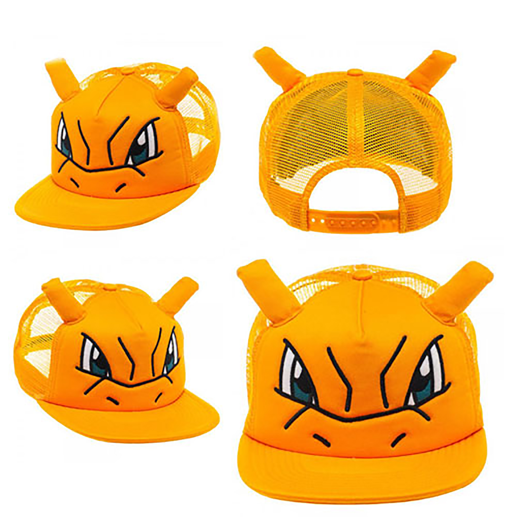 Novelty Hats Pokemon Charizard Big Face Trucker
