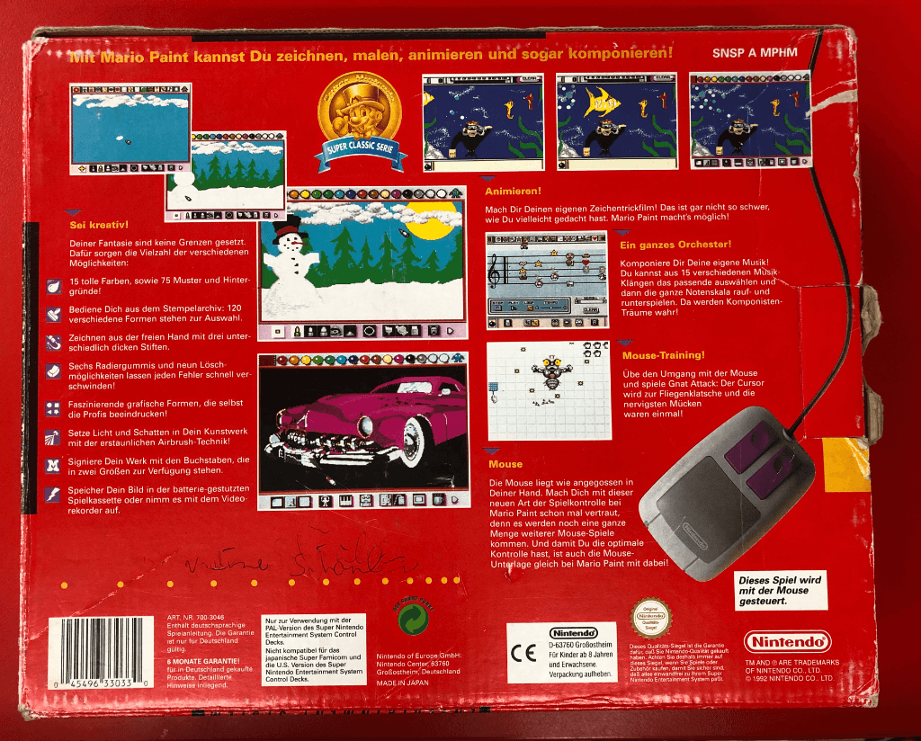 Buy Mario Paint for Nintendo Super Nintendo Entertainment System