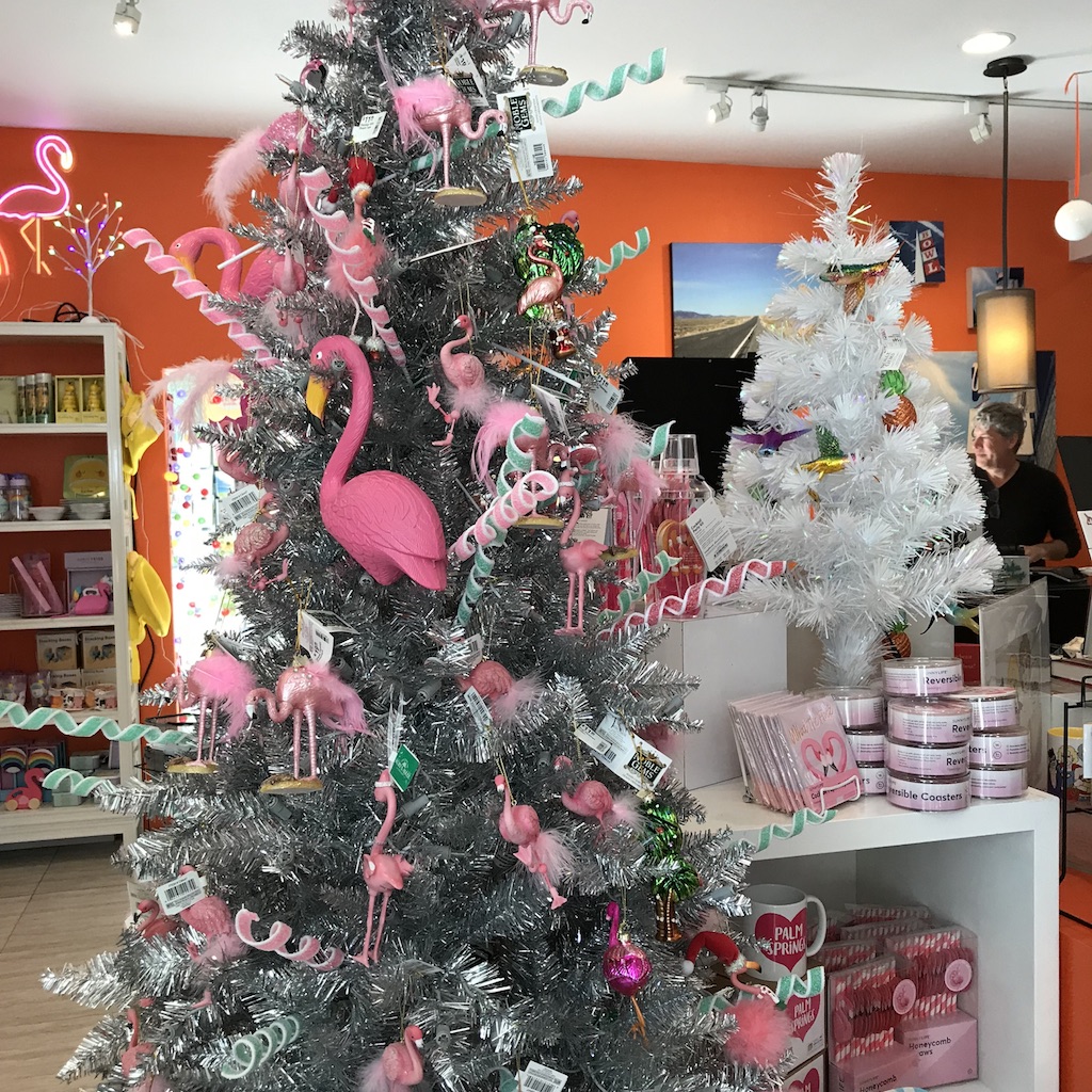 Palm Springs Christmas Dinner Midcentury Palm Springs Christmas Centerpiece Tree Topper Decoration