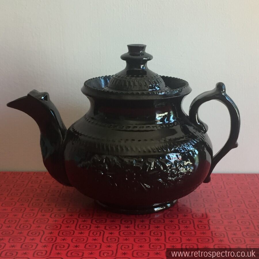 Small Black Teapot RetroSpectro