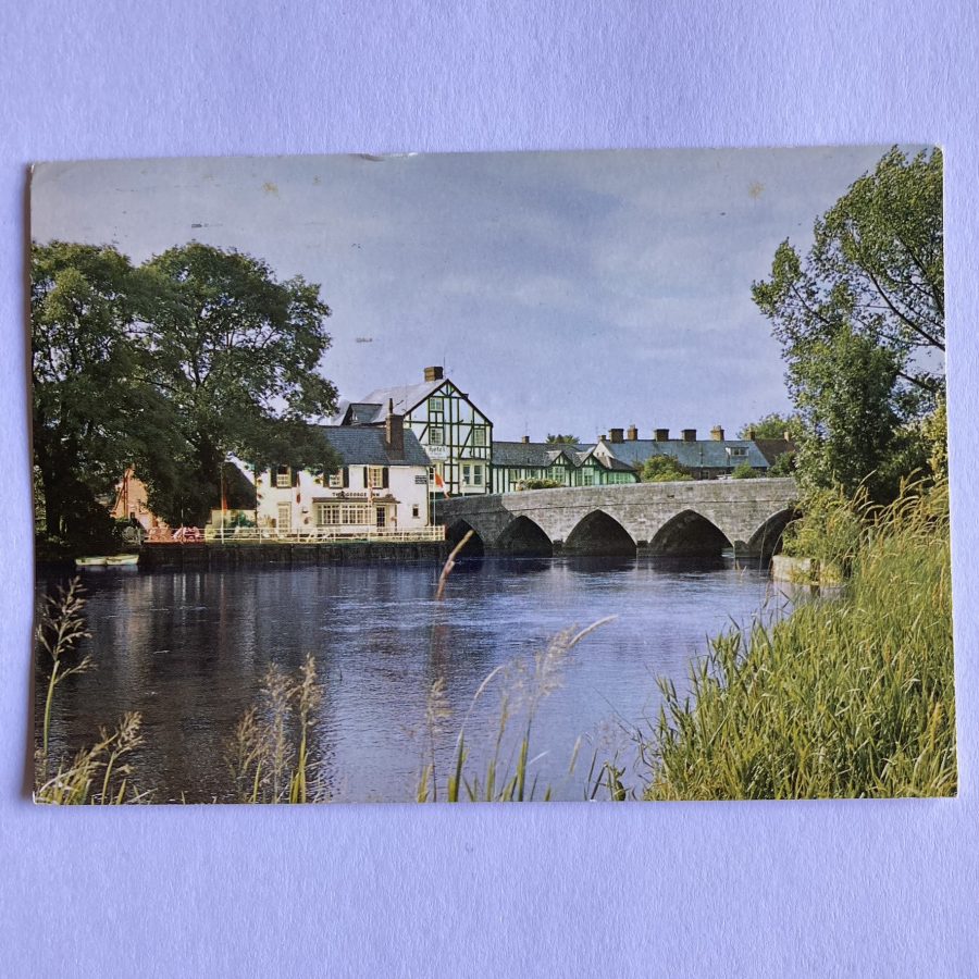 Postcard Fordingbridge, River Avon RetroSpectro