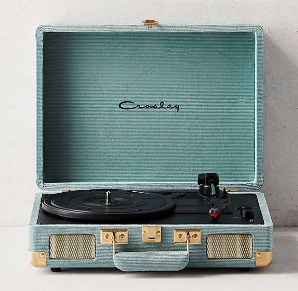 Crosley Cruiser record players get a corduroy finish Retro to Go