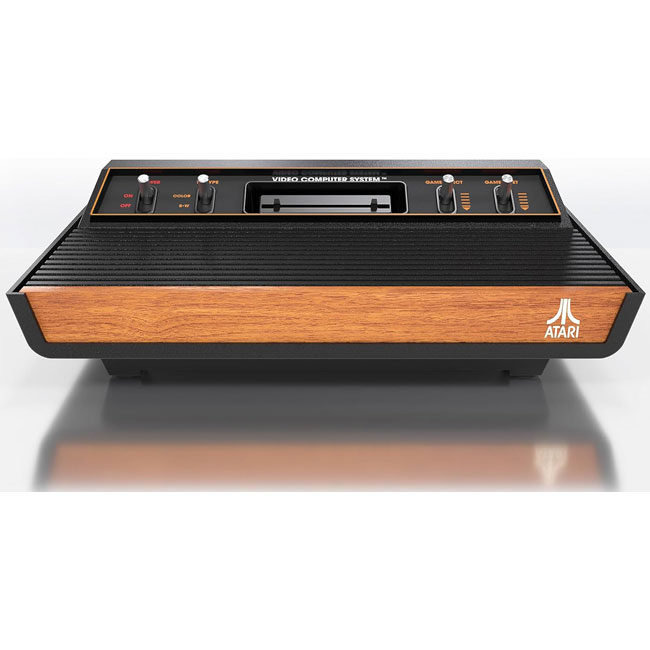 Old school gaming with the reissued Atari 2600 console Retro to Go