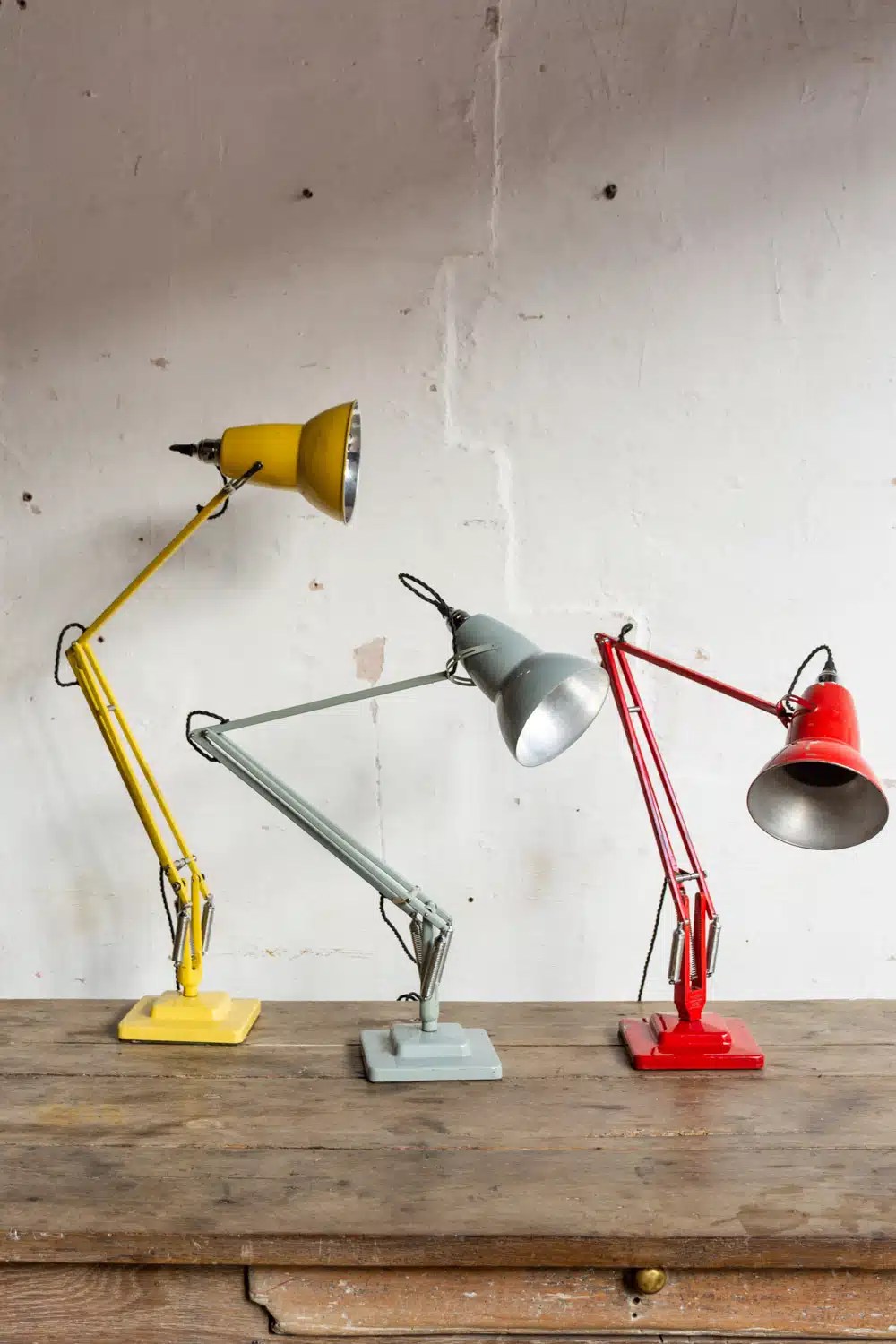 Colourful Anglepoise Lamps 6105 Retrouvius