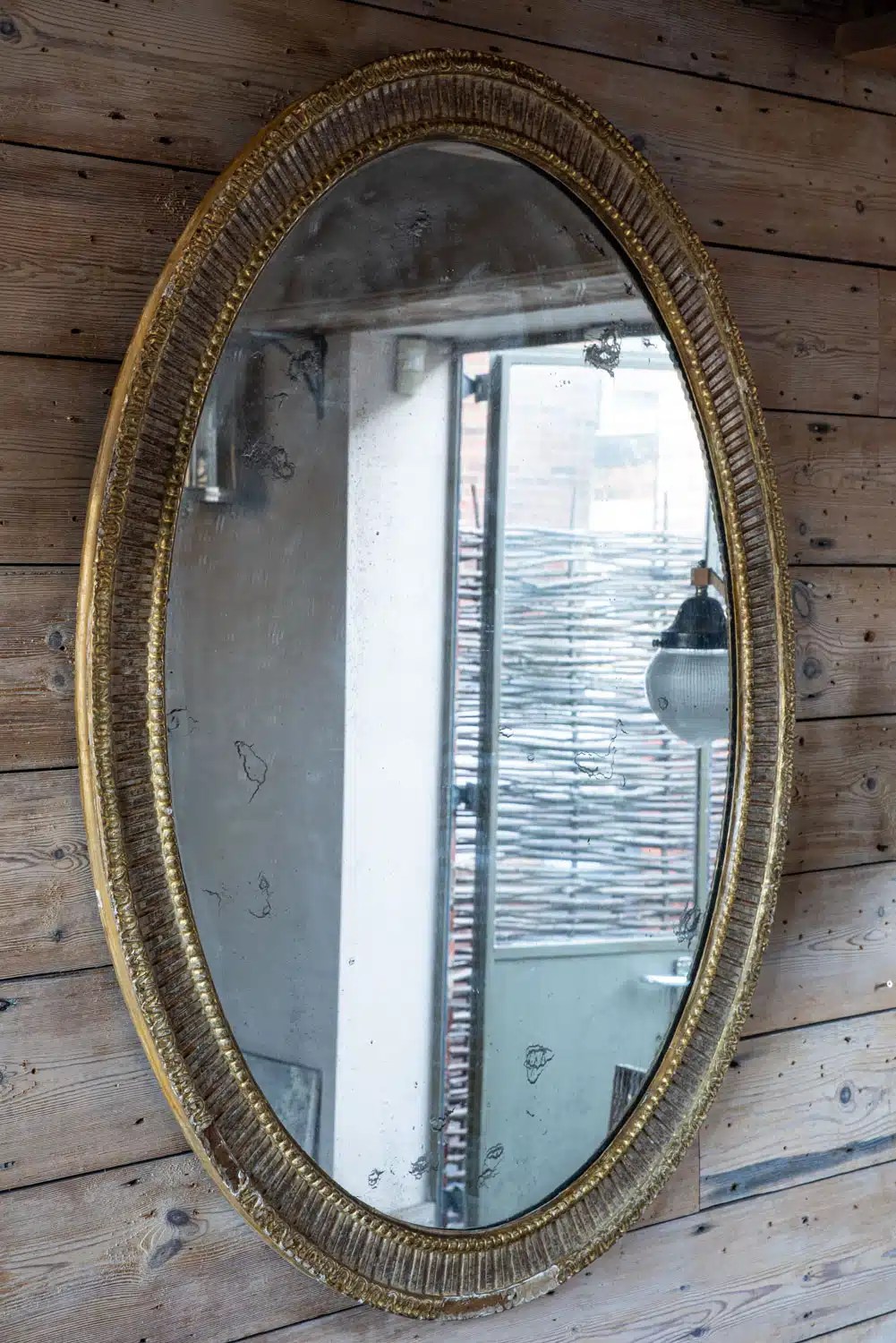 Decorative Oval Mirror 6578 Retrouvius