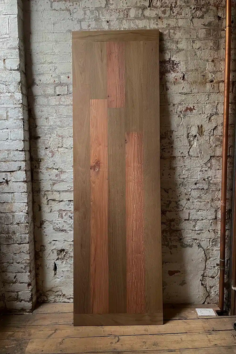 reconditioned burmese teak table top 8218 Retrouvius