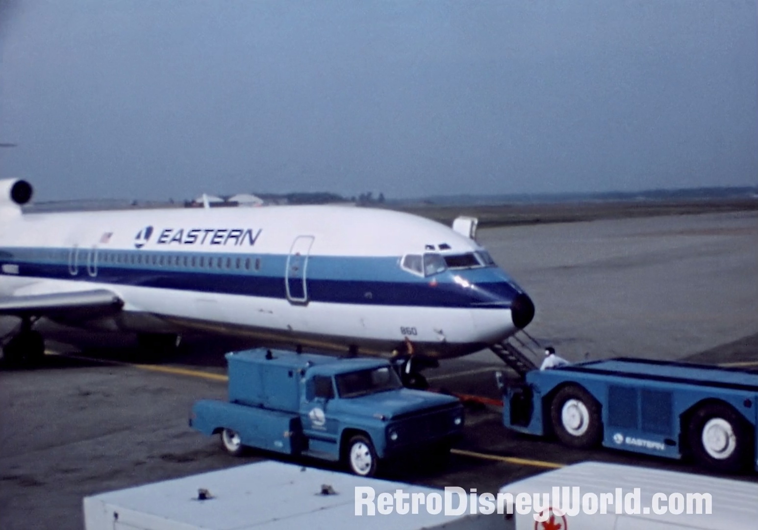 Flying to WDW 1970's Cleveland Airport Home Movie RetroWDW