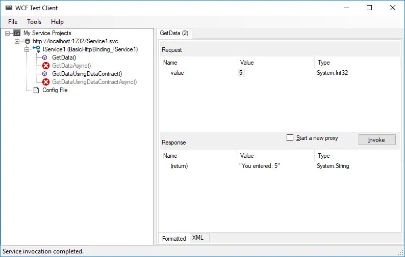 Llamar a un servicio SOAP con WCF desde Postman o Fiddler return(GiS);