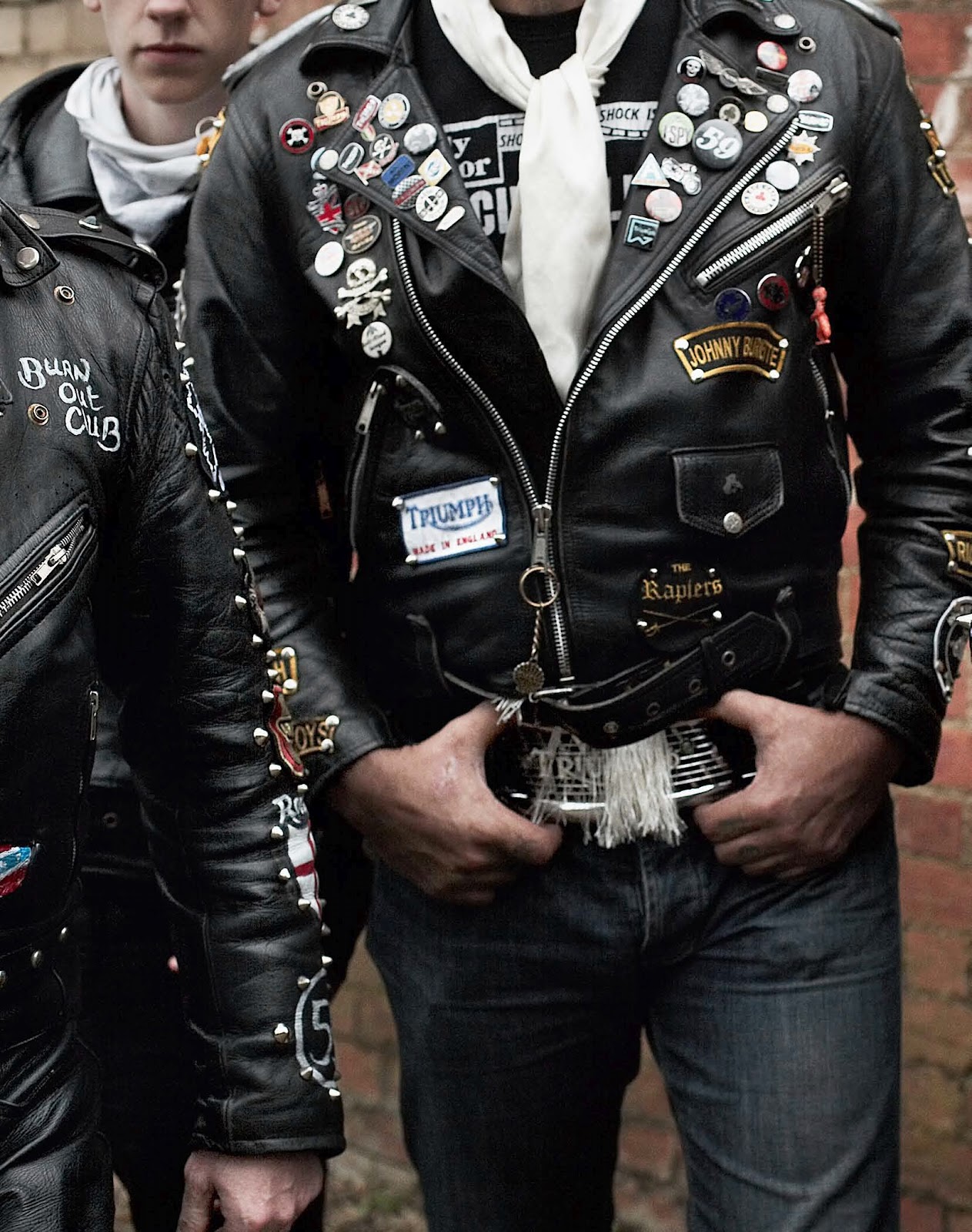 Rockers leather motorcycle jackets Return of the Cafe Racers