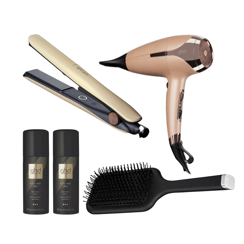 GHD HAIR DRYER & STRAIGHTENER BUNDLE Rev Comps