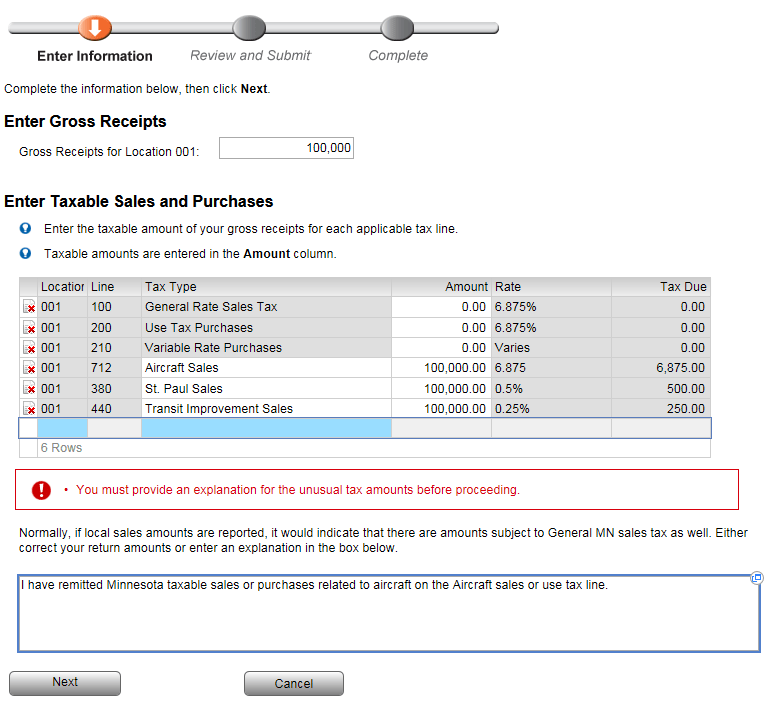 Reporting Tax and Recordkeeping Minnesota Department of Revenue