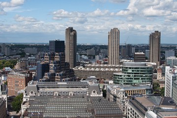 St Paul's Cathedral depuis la Galerie de Pierre