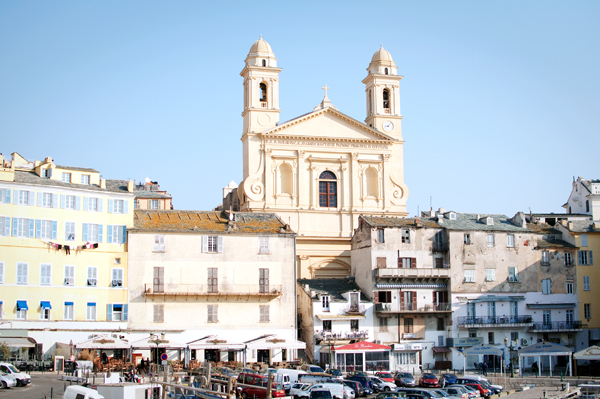 Port de Bastia en Corse