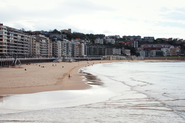 Plage de la Concha à San Sebastian