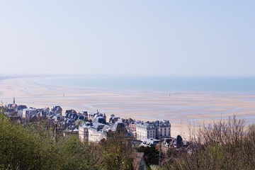 Vue panoramique sur Cabourg